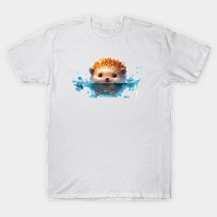 Swimming Hedgehog T-Shirt